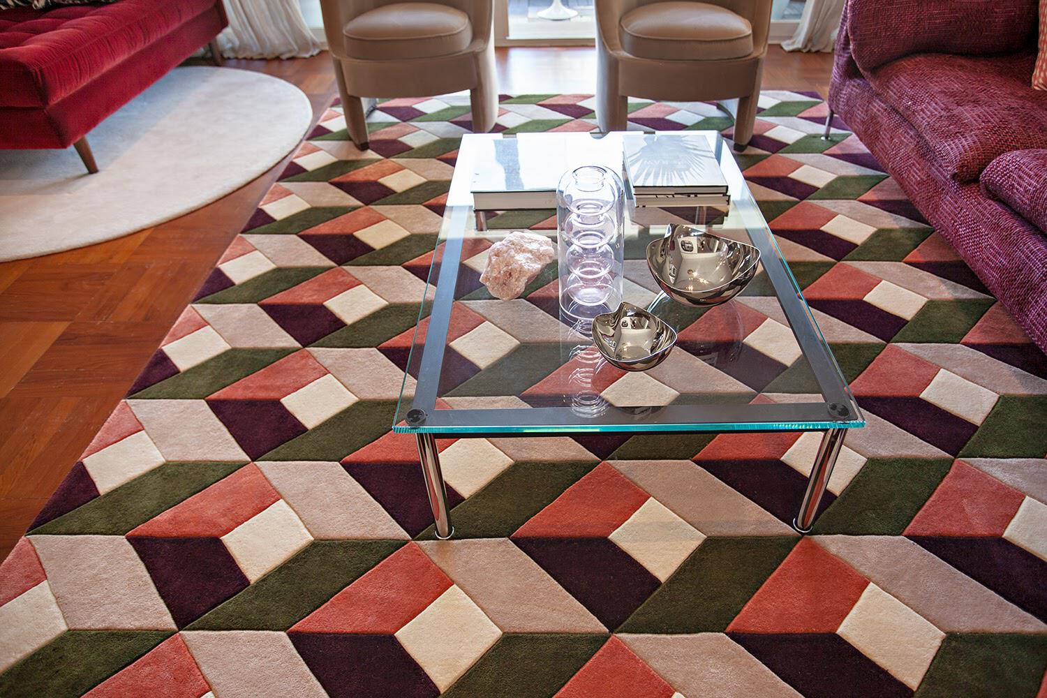 Lattice rug